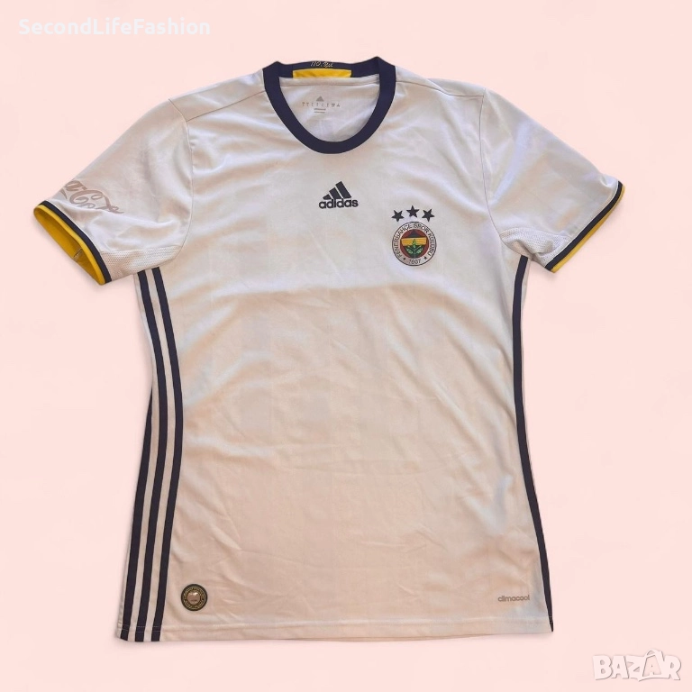 Фланелка на Фенербахче 2016/17, гостуваща, футболна, Adidas, размер L, снимка 1