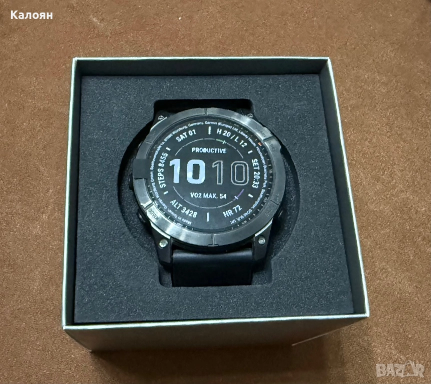 Garmin Fenix 7X Solar, снимка 1