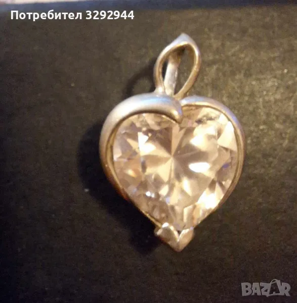 Сребърни медальони сърца за Св.Валентин, снимка 1