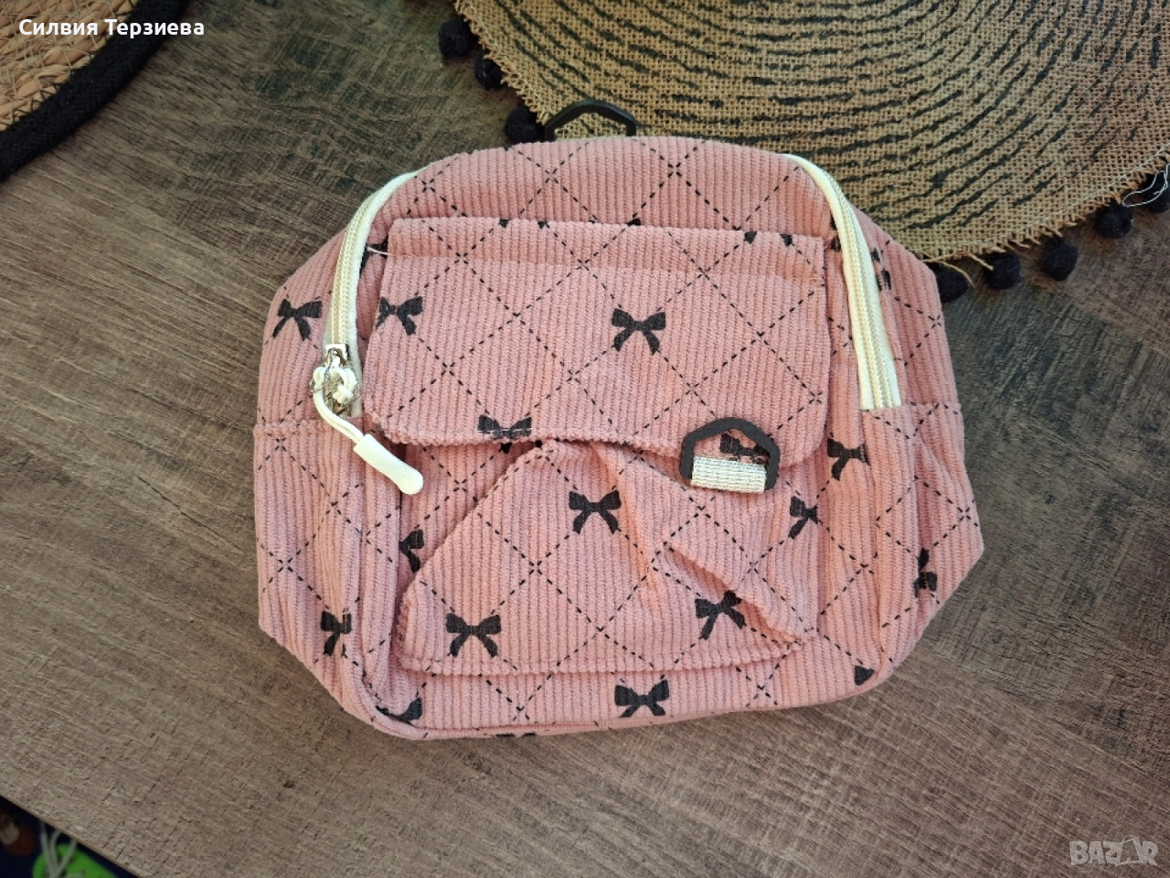 Детска кокетна раница за момиче, снимка 1