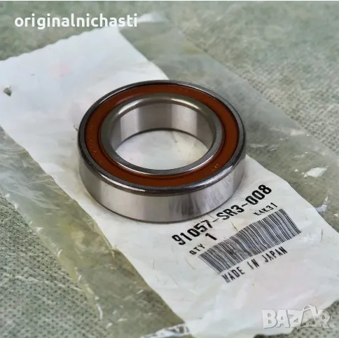Лагер полуоска среден 33x55x15 за ХОНДА ЦРВ 1 2 HONDA CR-V 1 2 91057SR3008 91057-SR3-008 OEM HONDA, снимка 1