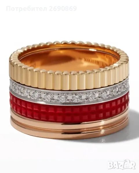Boucheron Quatre оригинален пръстен, снимка 1