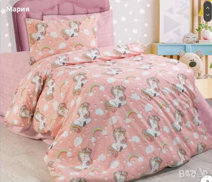 Детски спален комплект Еднорог, снимка 1