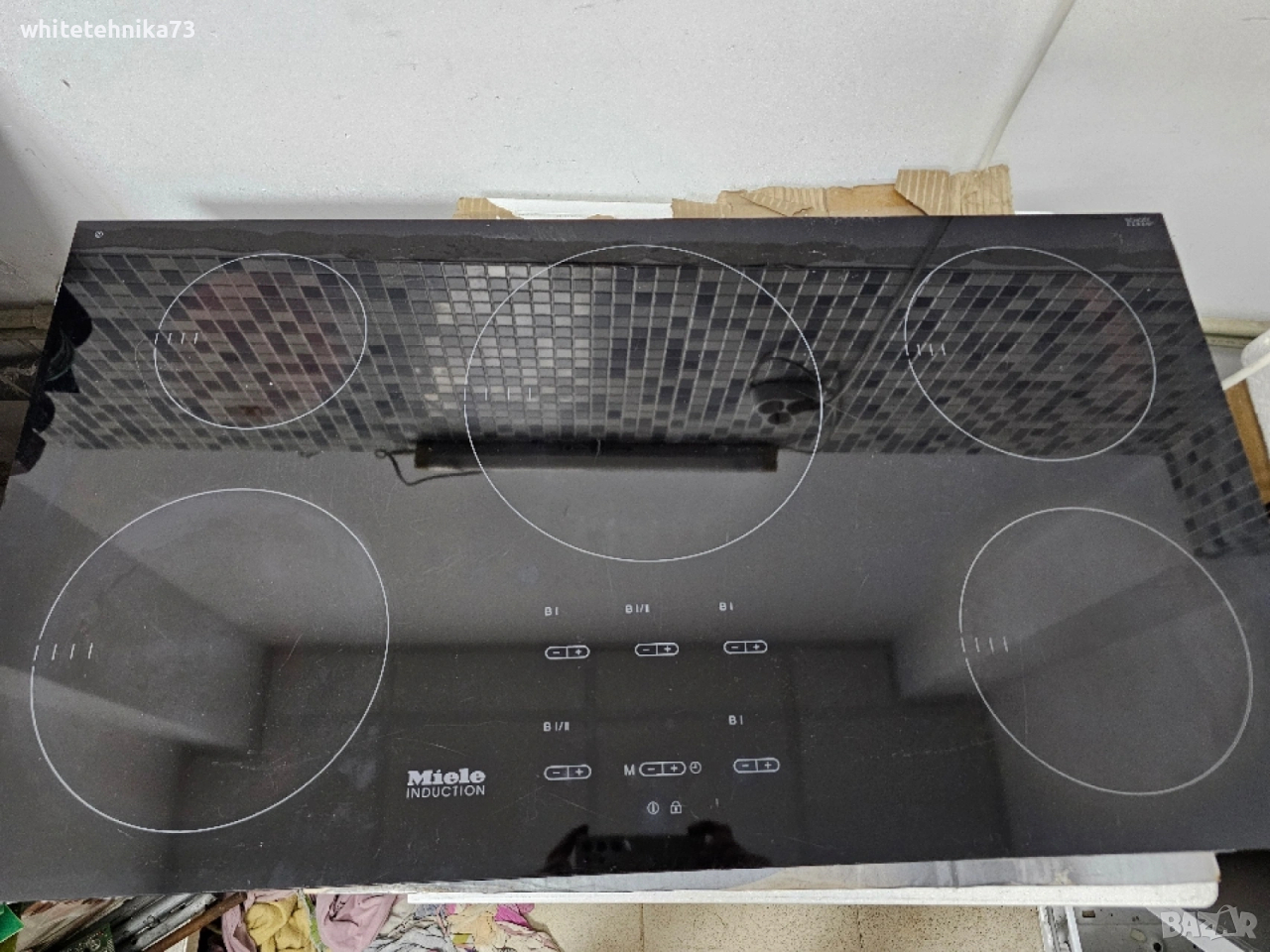 Стъкло от индукционен котлон Miele KM 5997, снимка 1