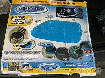 Ортопедична гел възглавница за стол Egg sitter, снимка 1