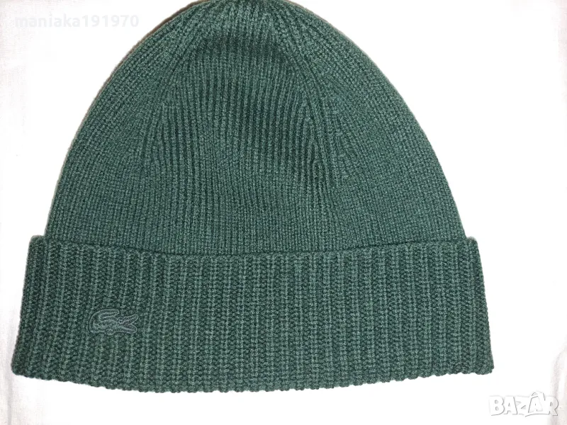 LACOSTE шапка от мерино и кашмир, снимка 1