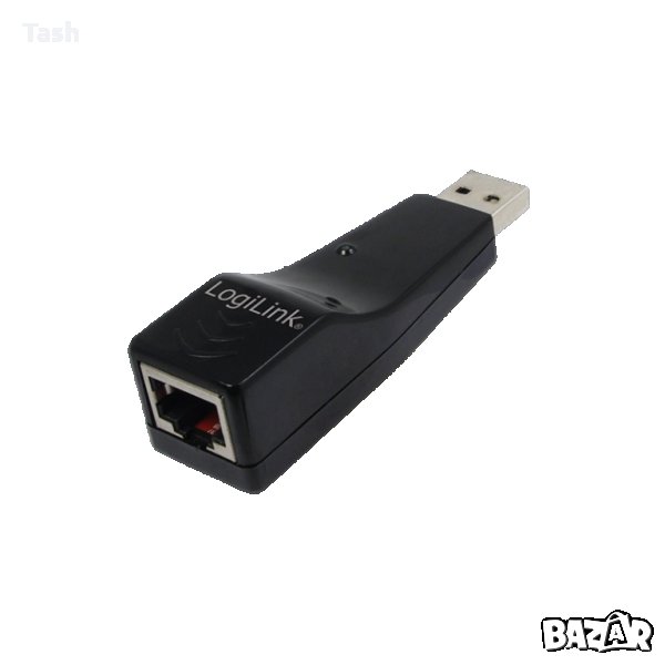 Адаптер LogiLink USB2.0 към Fast Ethernet RJ45, снимка 1