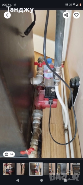 Камина на водна риза с помпа 10 кW, снимка 1