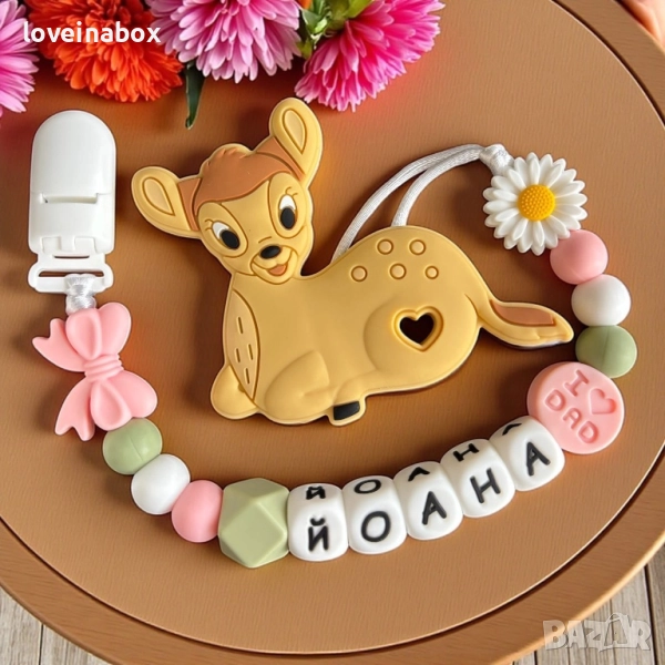 Комплект клипс + чесалка Дисни герой, снимка 1