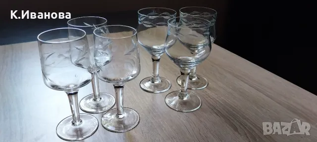 Сервизи стъкло за безалкохолно и аперитив, снимка 1