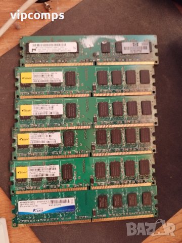 Продавам памет DDR2 2GB плочки, снимка 3 - RAM памет - 42949417