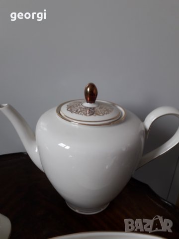 Немски порцелан Bavaria супник чайник сосиера, снимка 5 - Сервизи - 33079192