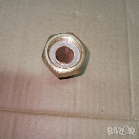 Холендър за водомер с гайка 1" от соца, снимка 5 - ВИК - 39433724