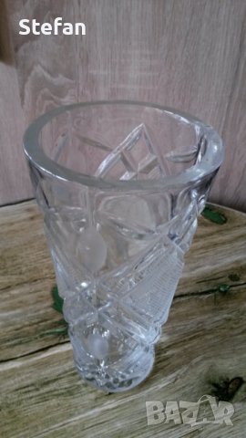 Кристална ваза, снимка 3 - Вази - 40009520