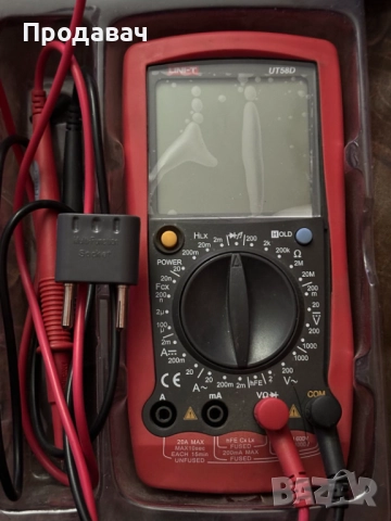  Цифров мултицет UNI-T UT58D, снимка 3 - Друга електроника - 52916688