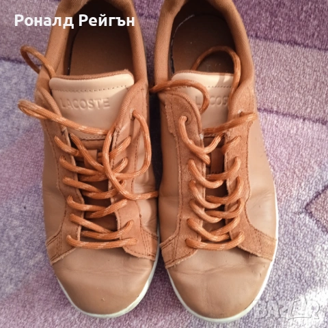 2 за 1 №40 LACOSTE+ADIDAS Stan Smith 100% ОРИГИНАЛНИ унисекс сникърси кецове гуменки, снимка 3 - Маратонки - 53141115