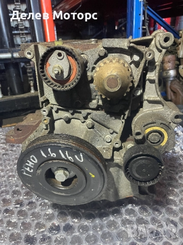 K4MD812 двигател, долница с колянов вал биели и бутала от Рено Сценик 1.6 16V 112 кс., 2006-2008г., , снимка 7 - Части - 52344253