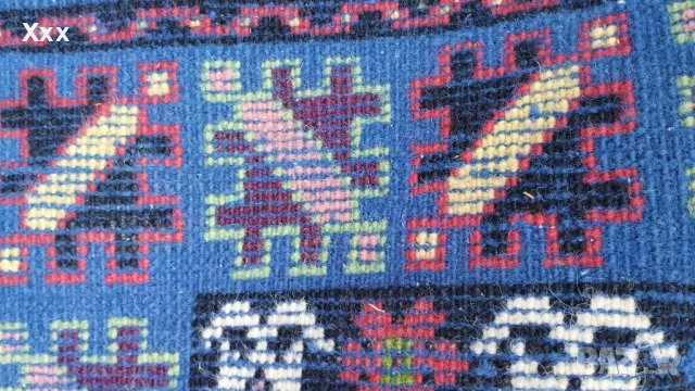 Ръчно тъкан вълнена Иранска пътека.Топ качество за ценители., снимка 8 - Пътеки - 43788355