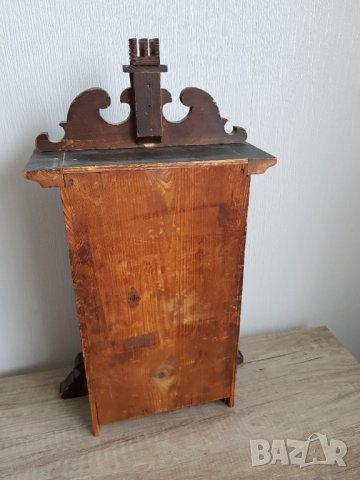 Стар настолен механичен часовник, снимка 11 - Антикварни и старинни предмети - 37485790