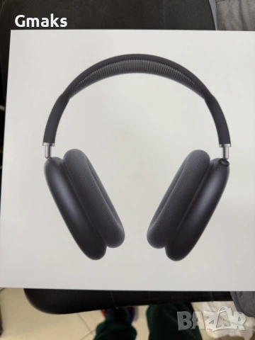 Безжични слушалки с микрофон Apple - AirPods Max, ANC, Midnight Black, снимка 2 - Bluetooth слушалки - 53130984