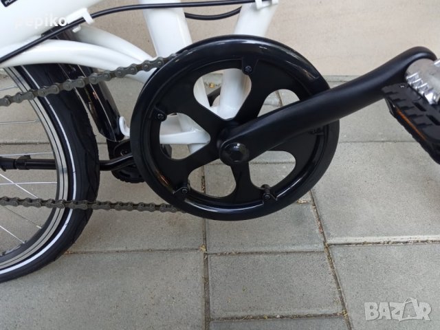 Продавам колела внос от Германия алуминиев тройносгъваем велосипед COMFORT 20 цола с 3 скорости, снимка 2 - Велосипеди - 29048694
