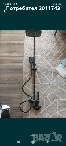 Здрава и красива месингова душ система в черно 