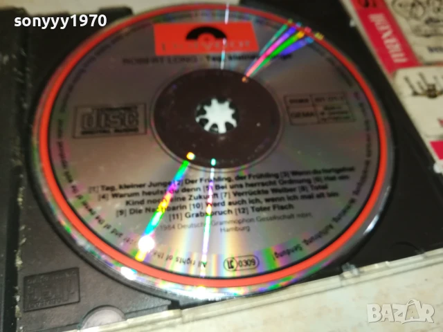 ROBERT LONG CD MADE IN WEST GERMANY 2907251155, снимка 8 - CD дискове - 51177306
