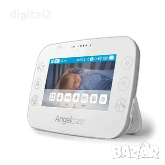 Бебефон Angelcare 4.1 инча AC310, Звук и Движение , 2-Посочен Разговор, снимка 6 - Друга електроника - 51338382