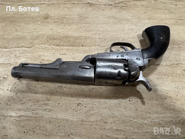 Стар капсулен револвер, пистолет, снимка 7 - Антикварни и старинни предмети - 51991219