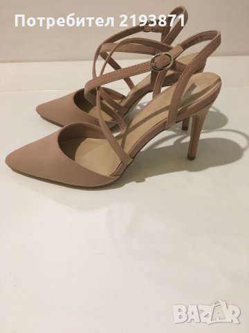 Елегантни бежови обувки New Look номер 37, снимка 9 - Дамски елегантни обувки - 27070350