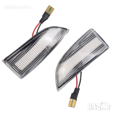 Кристални мигачи огледала за Renault Megane 3 MK3 Scenic, снимка 5 - Части - 42978185