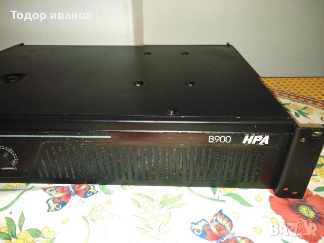 HPA-900-power amp, снимка 3 - Ресийвъри, усилватели, смесителни пултове - 43642204