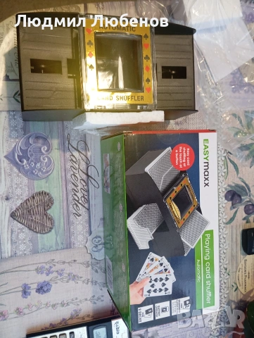 Машинка за разбъркване на карти, снимка 3 - Друга електроника - 53575260