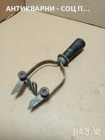 Стара Товарна Вилка Тестер., снимка 2 - Антикварни и старинни предмети - 50648428