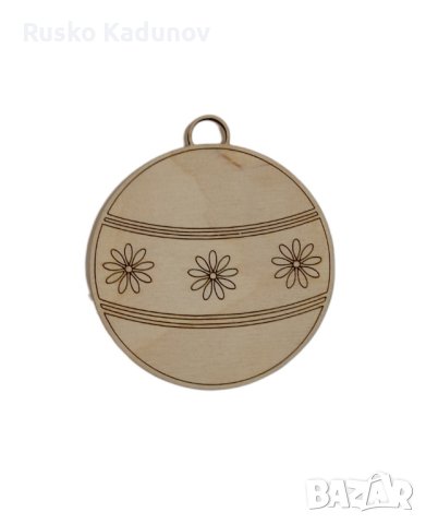 дървени висулки за елха , снимка 11 - Декорация за дома - 43034360