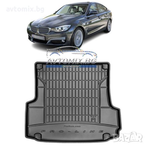 Гумена стелка за багажник BMW F34 Gran Turismo 3 серия 2013-2021 г., ProLine 3D