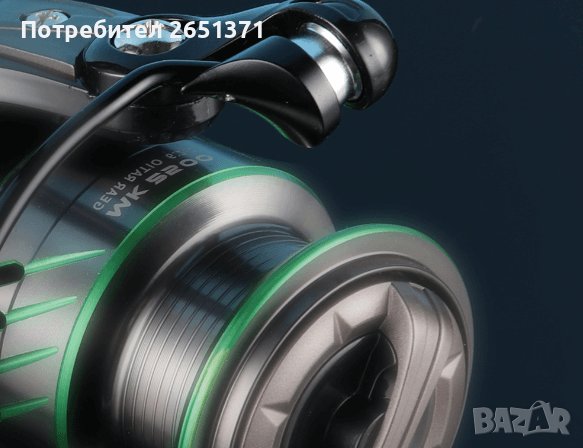 Професионална метална спининг макара MK2500 - 110 лв., снимка 7 - Макари - 38345721