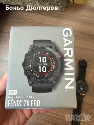 Garmin FENIX 7PRO Solar, снимка 2 - Смарт часовници - 53400708