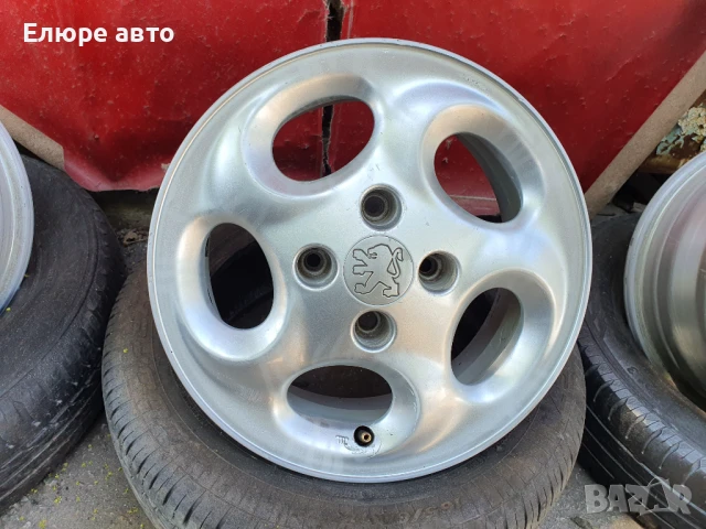 Джанти Пежо 4x108x5,5J14ет34, снимка 2 - Гуми и джанти - 50815241