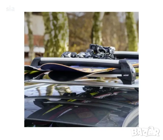 Алуминиев багажник за ски или сноуборд, 76см, снимка 8 - Аксесоари и консумативи - 48122024