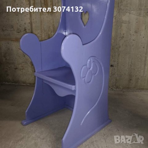 Детско дървено кресло , снимка 2 - Столове - 33031958