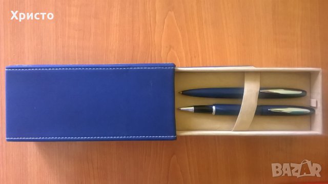комплект химикалка и ролер в луксозна подаръчна кутия