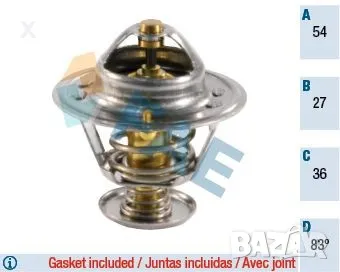 622583100 BEHR ТЕРМОСТАТ 83°C 1.3 D, 1.4 D, 2.8 TD,PEUGEOT 204 PEUGEOT 304 NISSAN Patrol