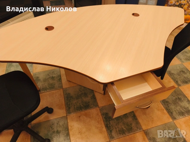 Бюро голямо двойно, снимка 2 - Бюра - 53145485