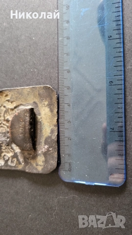 Русия, Руска Империя царска катарама, тока, снимка 6 - Антикварни и старинни предмети - 52997220