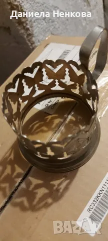 Руски подстакани от мелхиор, снимка 2 - Чаши - 48287210