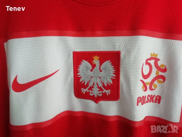 Полша оригинална футболна тениска фланелка Nike Poland L 2012/2013 , снимка 3 - Тениски - 40507102