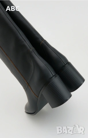 дамски ботуши от телешка кожа, снимка 2 - Дамски ботуши - 53138076