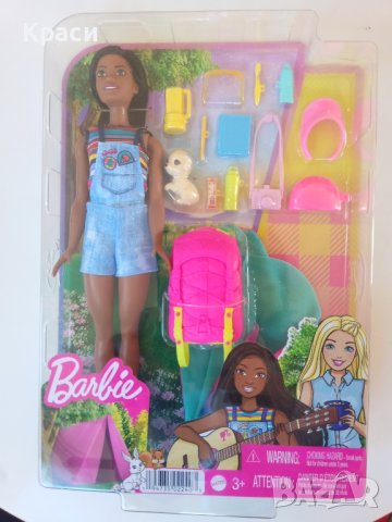 Barbie adventures кукла Бруклин за къмпинг