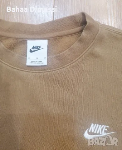 Nike Fleece Суичър мъжки Оригинален , снимка 3 - Спортни дрехи, екипи - 48866137